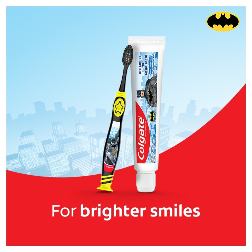 Colgate Kids Batman Smiles Toothbrush 6+ Years