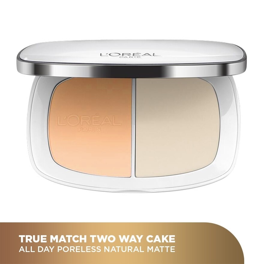 True Match Two Way Cake N7 Nude Amber 1's