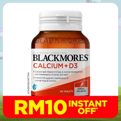 BLACKMORES Calcium + D3 60's