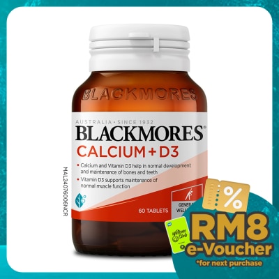 BLACKMORES Calcium + D3 60's