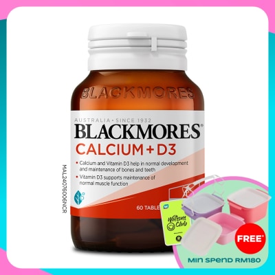 BLACKMORES Calcium + D3 60's