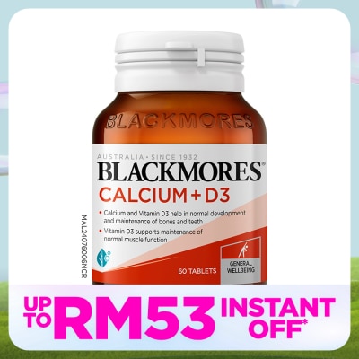 BLACKMORES Calcium + D3 60's