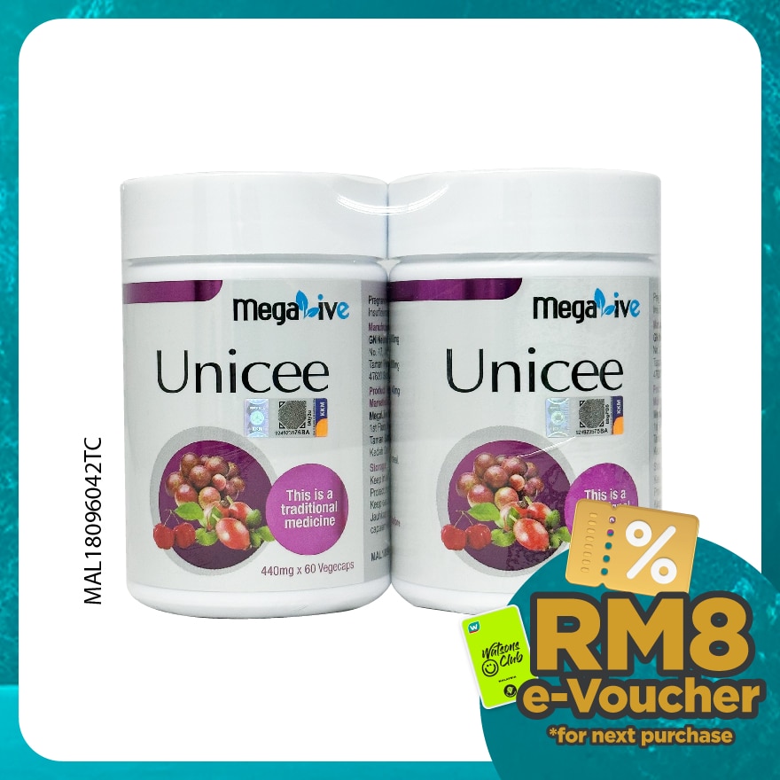 Unicee Berries 2X60s