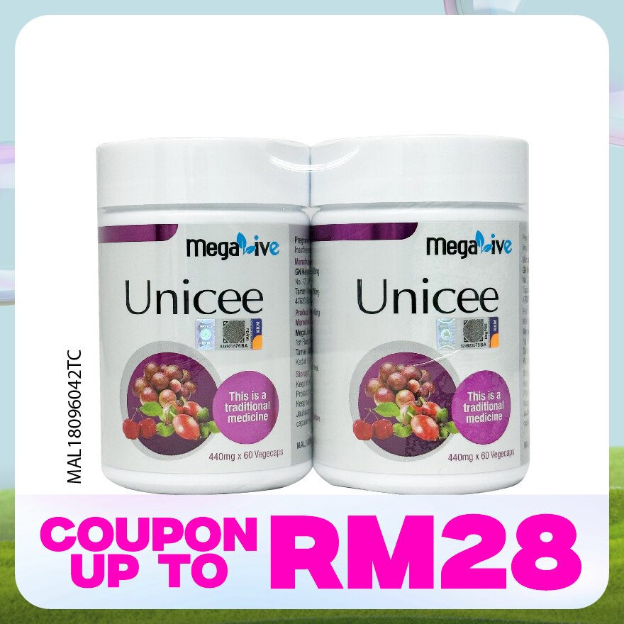 Unicee Berries 2X60s