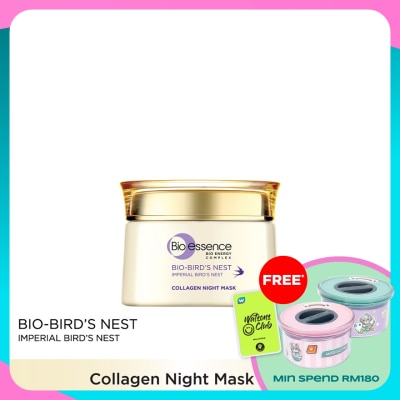 BIO-ESSENCE Bio-Bird Nest Collagen Night Mask 50g