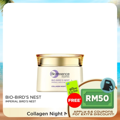 BIO-ESSENCE - Bio-Bird Nest Collagen Night Mask 50g