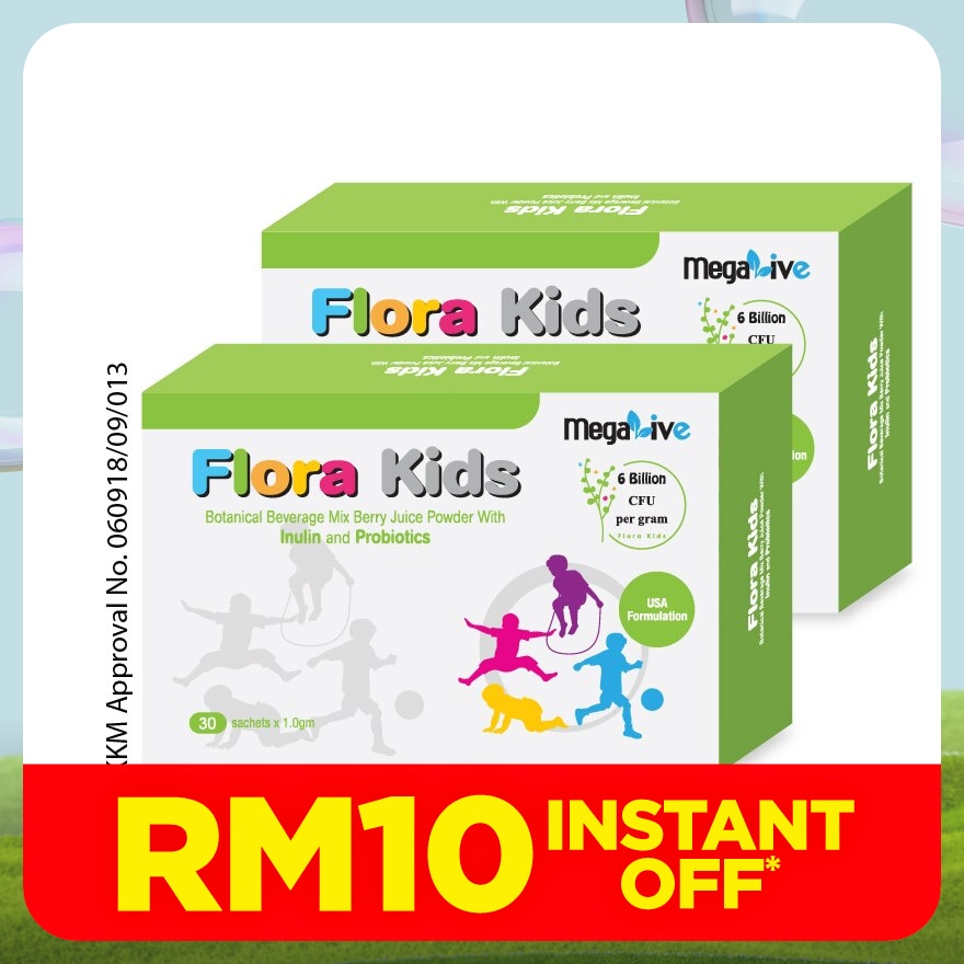 Flora Kids 2X30s