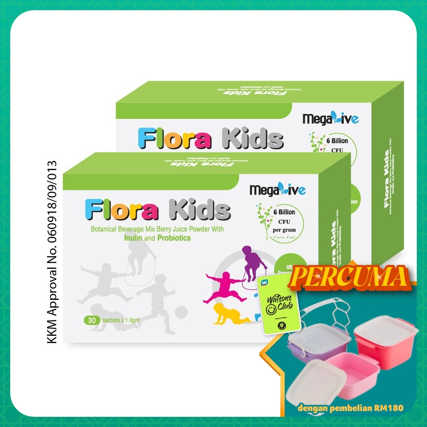 Flora Kids 2X30s