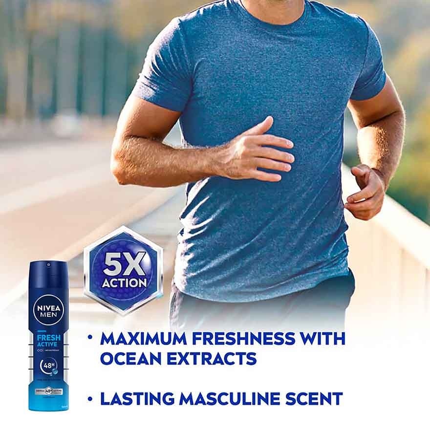 Deodorant Fresh Spray Twin Pack 2x150ml