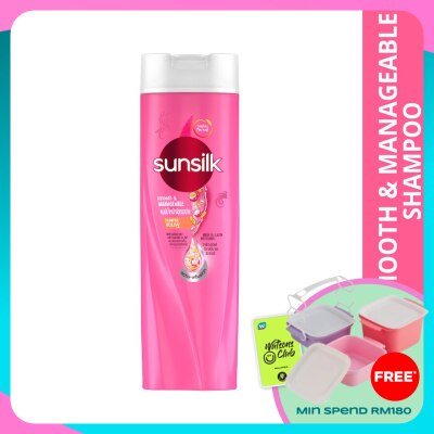 SUNSILK  Smooth & Manageable Shampoo 300ml