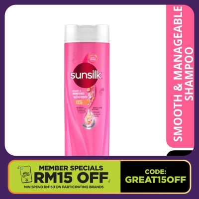 SUNSILK  Smooth & Manageable Shampoo 300ml