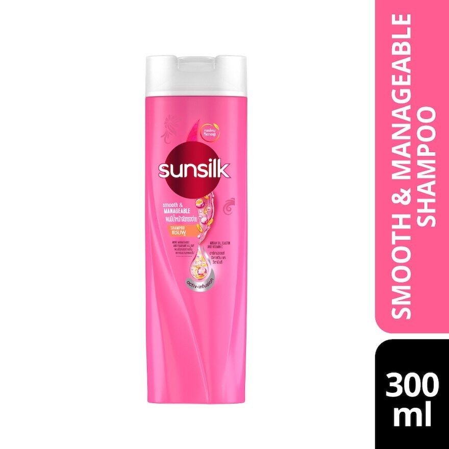 SUNSILK, Smooth & Manageable Shampoo 300ml | Watsons Malaysia