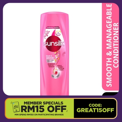 SUNSILK  Smooth & Manageable Conditioner 300ml