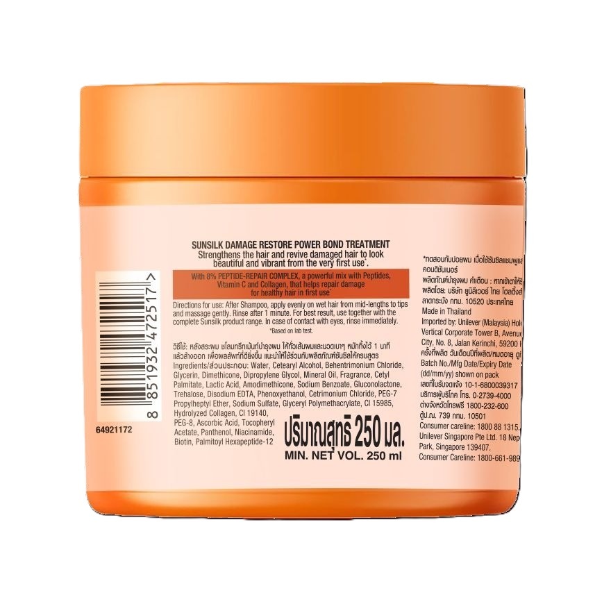 Damage Reconstruction Treatment Cream 250ml