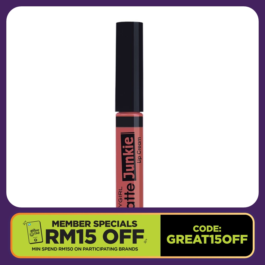 SILKYGIRL Matte Junkie Lip Cream RT01 Retro 1's