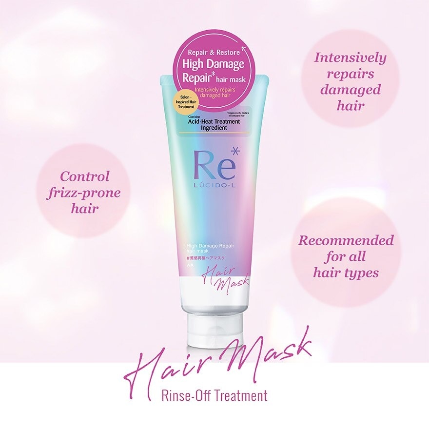 High Damage Repair Hair Mask 200g