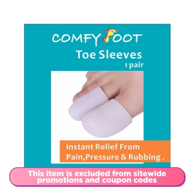 COMFY FOOT Toe Sleeves 1 Pair with 2s