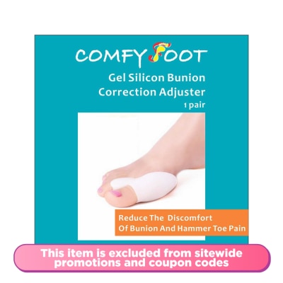 COMFY FOOT Gel Silicon Bunion Correction Adjuster 1 Pair 1's