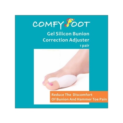 COMFY FOOT Gel Silicon Bunion Correction Adjuster 1 Pair 1's