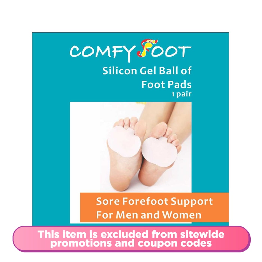 Silicon Gel Ball of Foot Pads 1 Pair 1's
