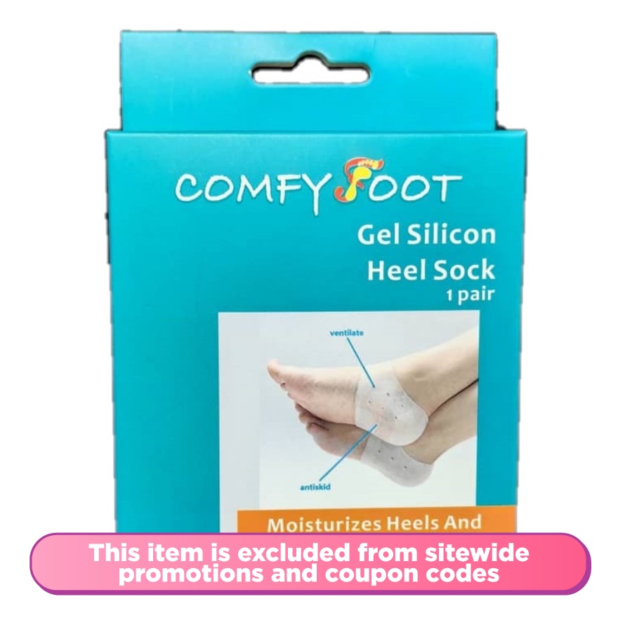Gel Silicon Heel Sock 1 Pair 1's