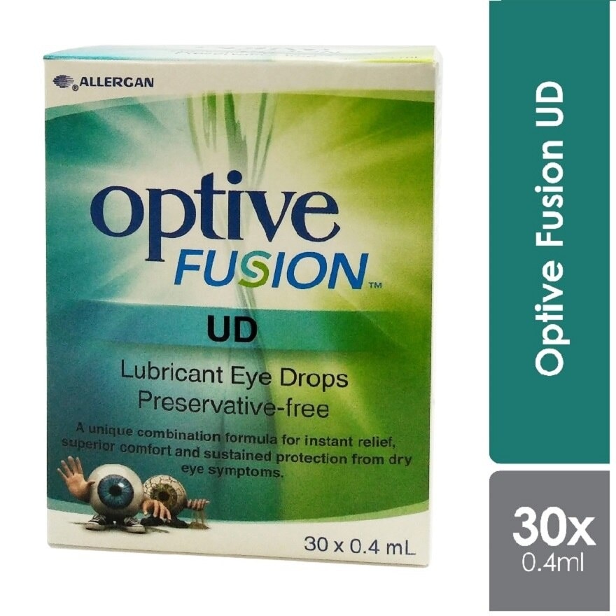 Optive Fusion UD Lubricant Eye Drop 30X0.4ml