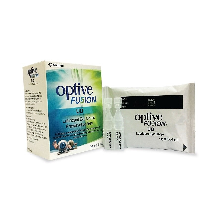 Optive Fusion UD Lubricant Eye Drop 30X0.4ml