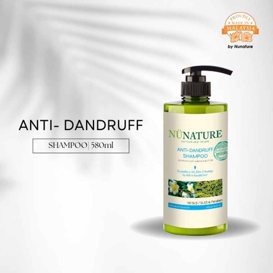 Nunature Anti-Dandruff Shampoo 580ml