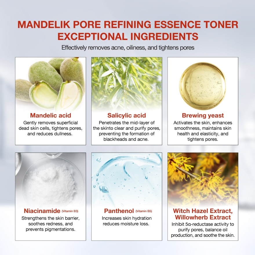 Mandelik Pore Refining Essence Toner 150ml