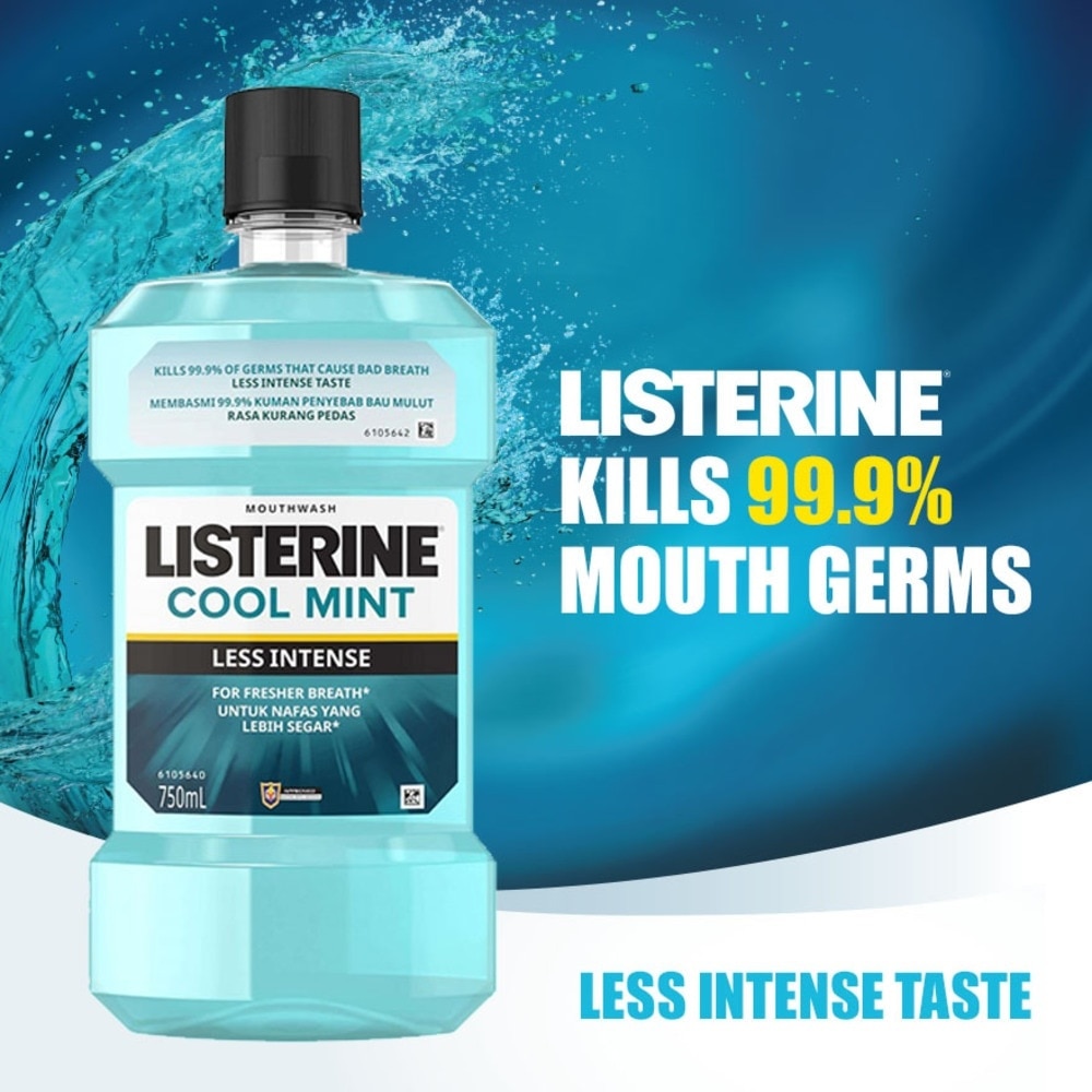 Listerine Cool Mint Mild Taste 750ml