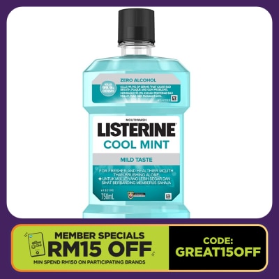 LISTERINE Listerine Cool Mint Mild Taste 750ml