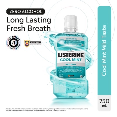 LISTERINE Listerine Cool Mint Mild Taste 750ml