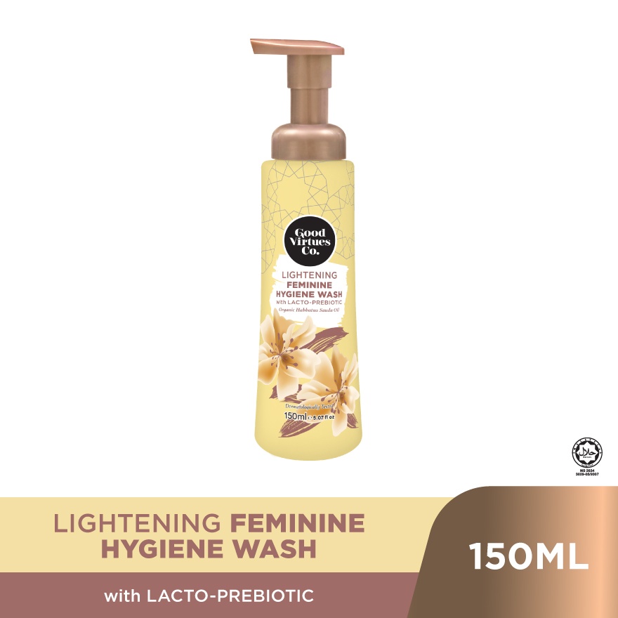 Lightening Feminine Hygiene Wash with Lacto-Prebiotic 150ml