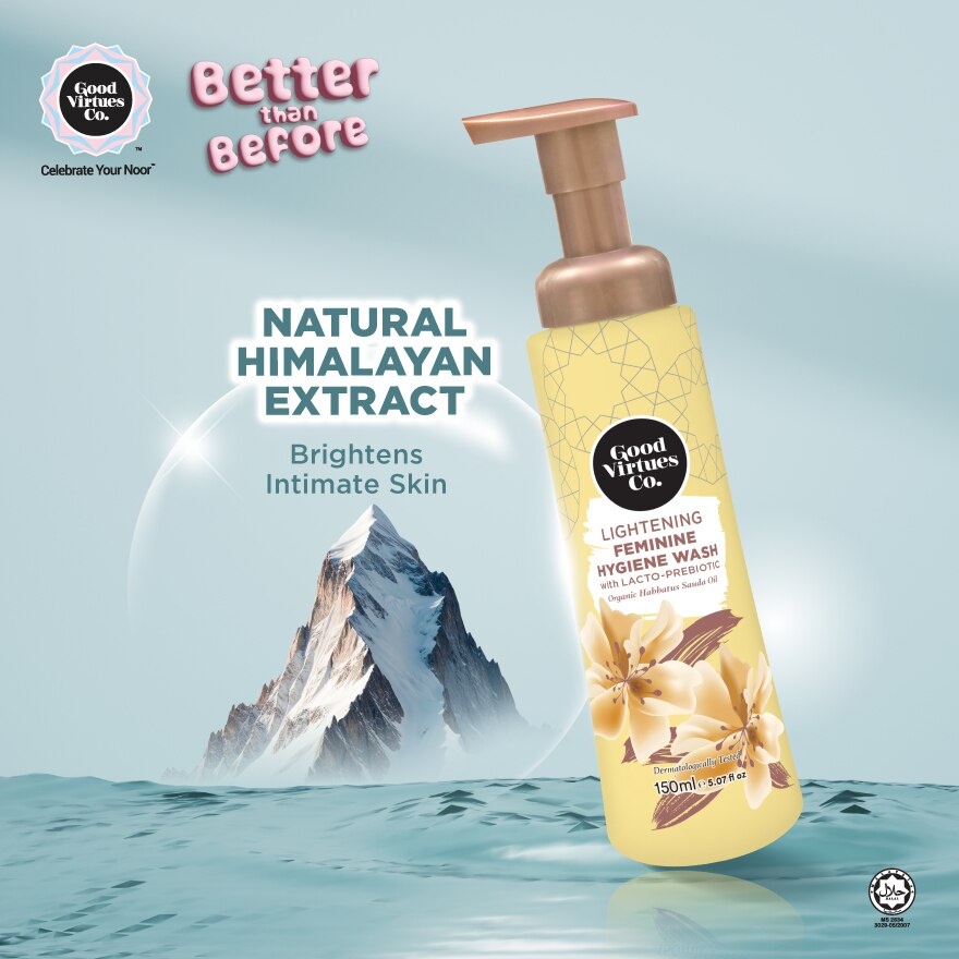 Lightening Feminine Hygiene Wash with Lacto-Prebiotic 150ml