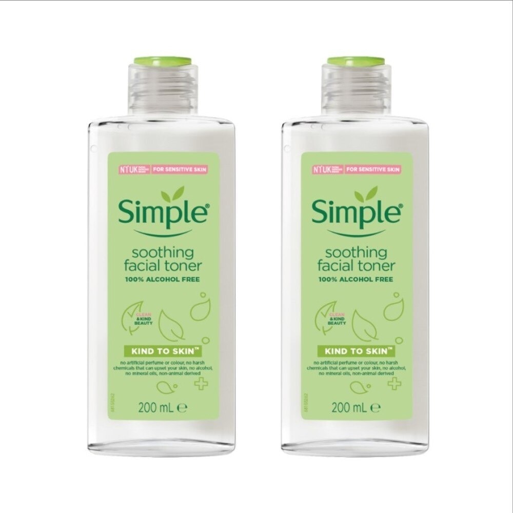 Kind to Skin Soothing Toner 200ml Twin Pack