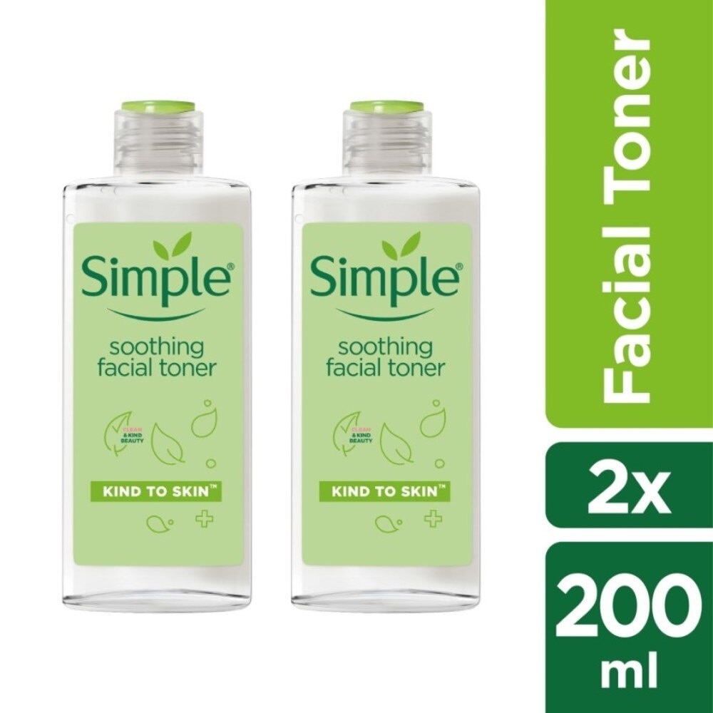 Kind to Skin Soothing Toner 200ml Twin Pack