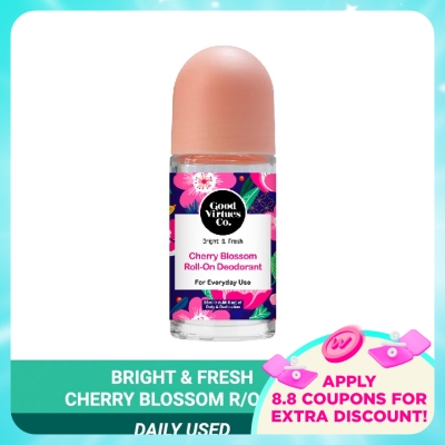 GOOD VIRTUES CO - Cherry Blossom Roll On Deod Everyday Use 55ml