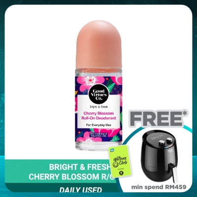 GOOD VIRTUES CO Cherry Blossom Roll On Deod Everyday Use 55ml