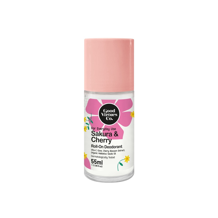 Sakura & Cherry Roll On Deo (Everyday Use) 55ml image