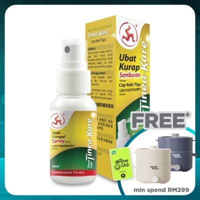 3LEGS Tinea-Kare Anti-Fungal Spray 30ml