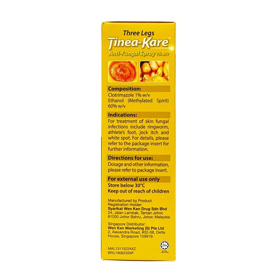 Tinea-Kare Anti-Fungal Spray 30ml