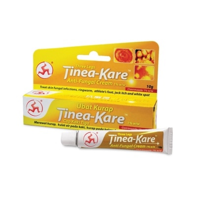 3LEGS Tinea-Kare Anti-Fungal Cream 10g