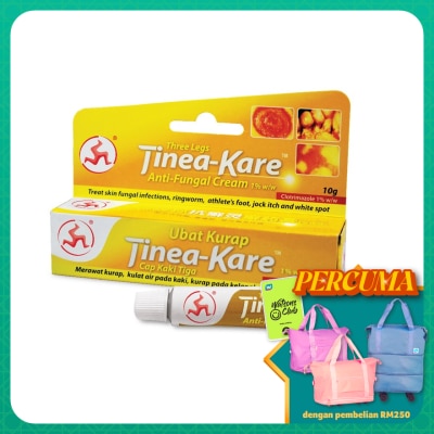 3LEGS Tinea-Kare Anti-Fungal Cream 10g
