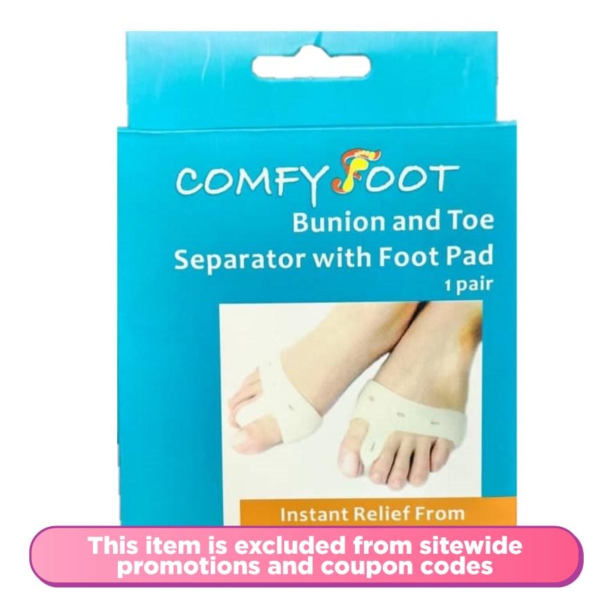 Bunion and Toe Separator with Food Pad 1 Pair 1's