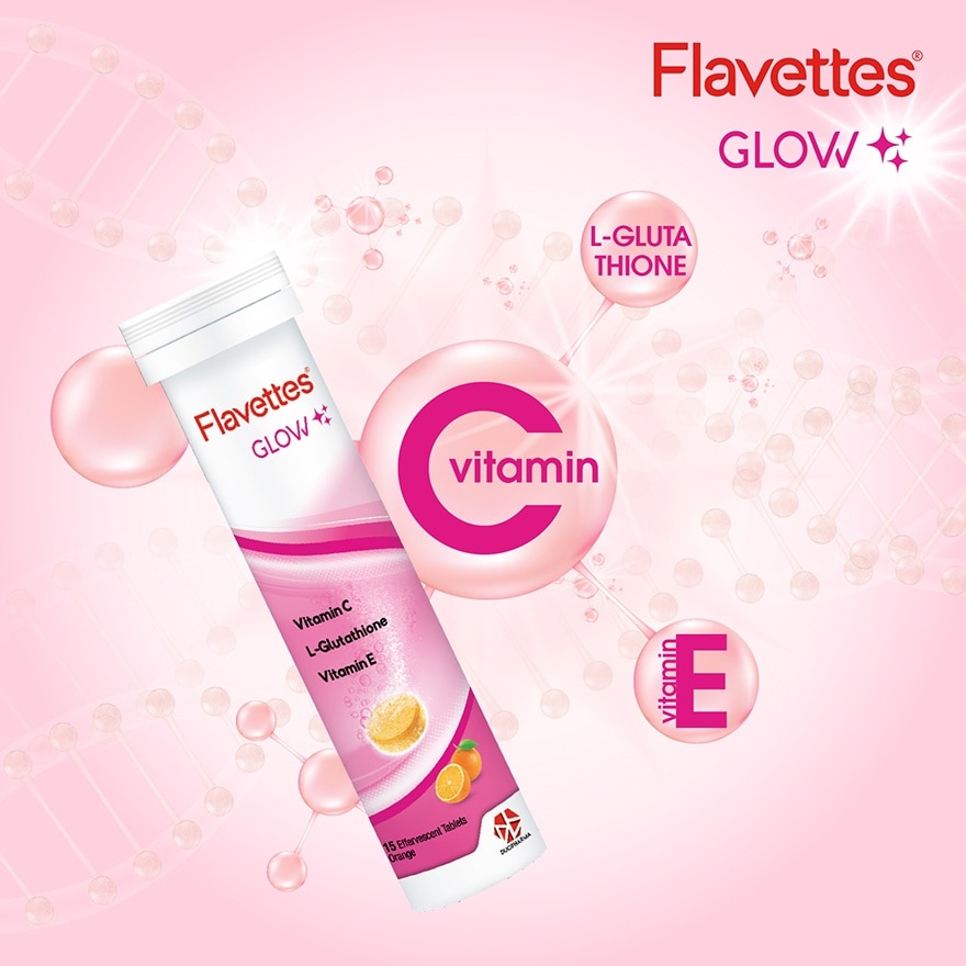 Effervescent Vitamin C Glow 15's