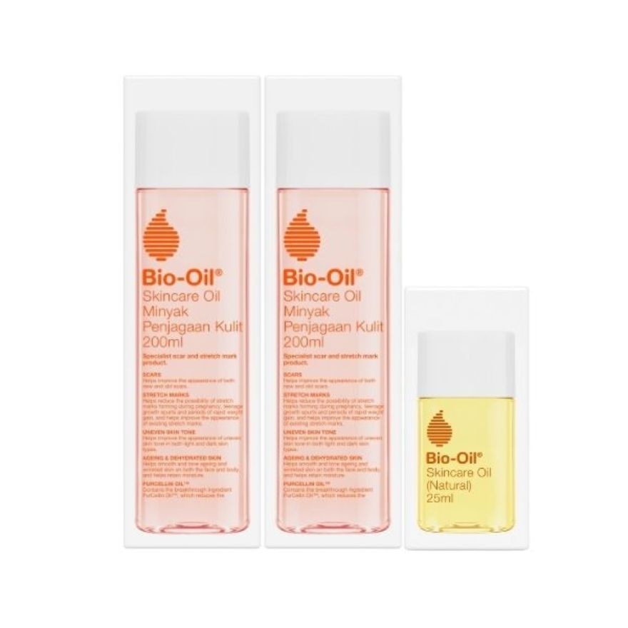 Skin Oil 200ml x 2 + 25ml
