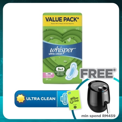 WHISPER Ultra Normal Day Wings 24cm 34s