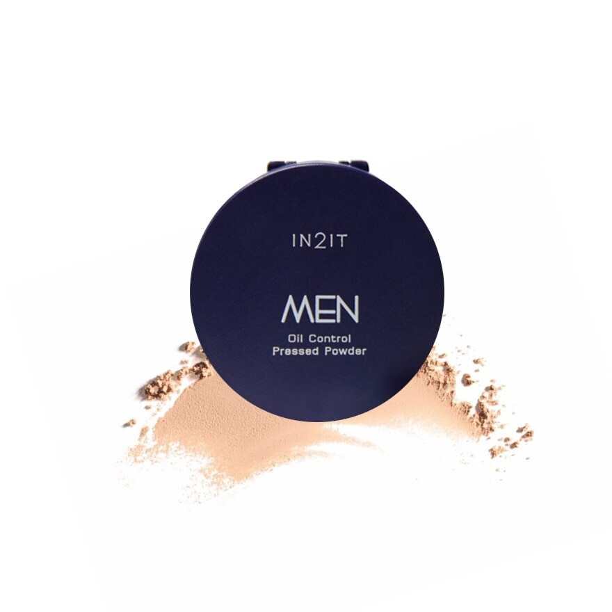 Men Oil Control Pressed Powder Tan MOPM201