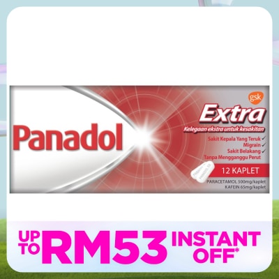 PANADOL Extra for Extra Pain Relief 12S