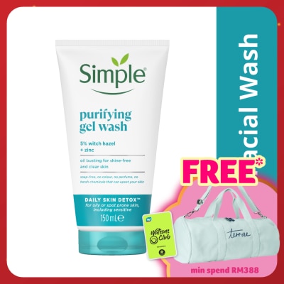SIMPLE Daily Skin Detox Purifying Facial Wash 150ml